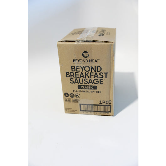 Beyond Meat Beyond Breakfast Sausage Plant Based Patties 1.63 Ounce Size - 90 Per Case.