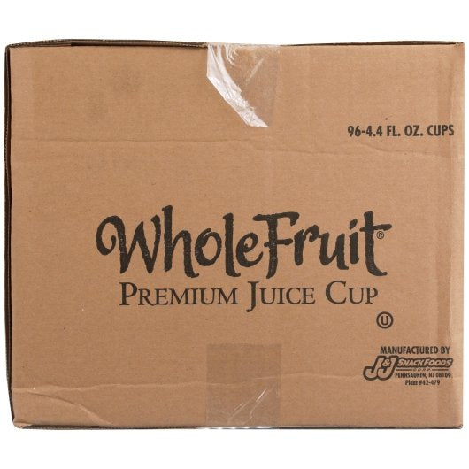 Whole Fruit 100% Juice Watermelon Premium Juice Bar 4.4 Ounce Size - 96 Per Case.