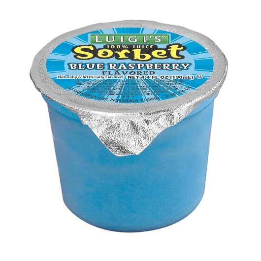 Luigi Blue Raspberry Sorbet Cup, 4.4 Fluid Ounce - 96 Per Case.