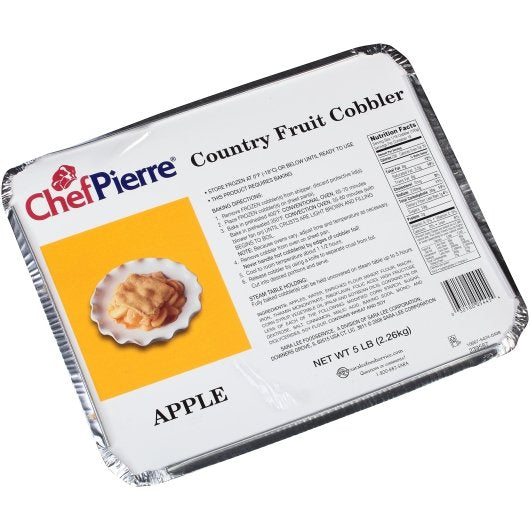 Chef Pierre Cobbler Apple 80 Ounce Size - 2 Per Case.