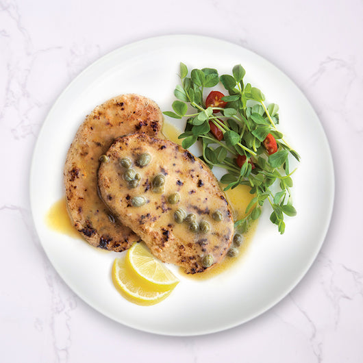 Gardein Lightly Seasoned Chicken Scallopini 10 Ounce Size - 8 Per Case.