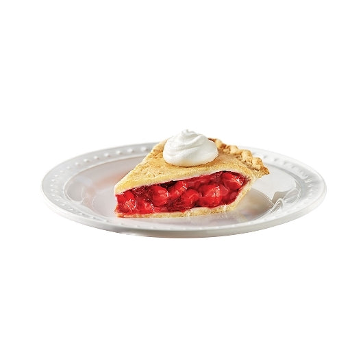 Chef Pierre Cherry Reduced Fat No Sugar Added Unbaked 10" Pie 46 Ounce Size - 6 Per Case.