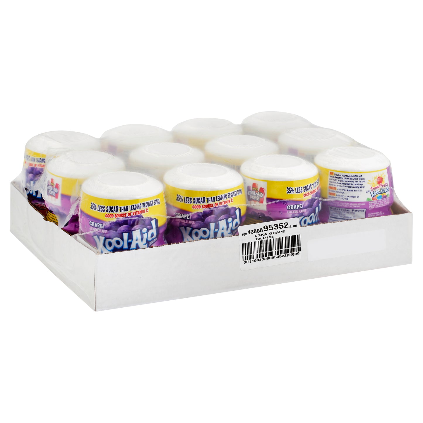 Kool Aid Grape Beverage, 1.188 Pound Each - 12 Per Case.