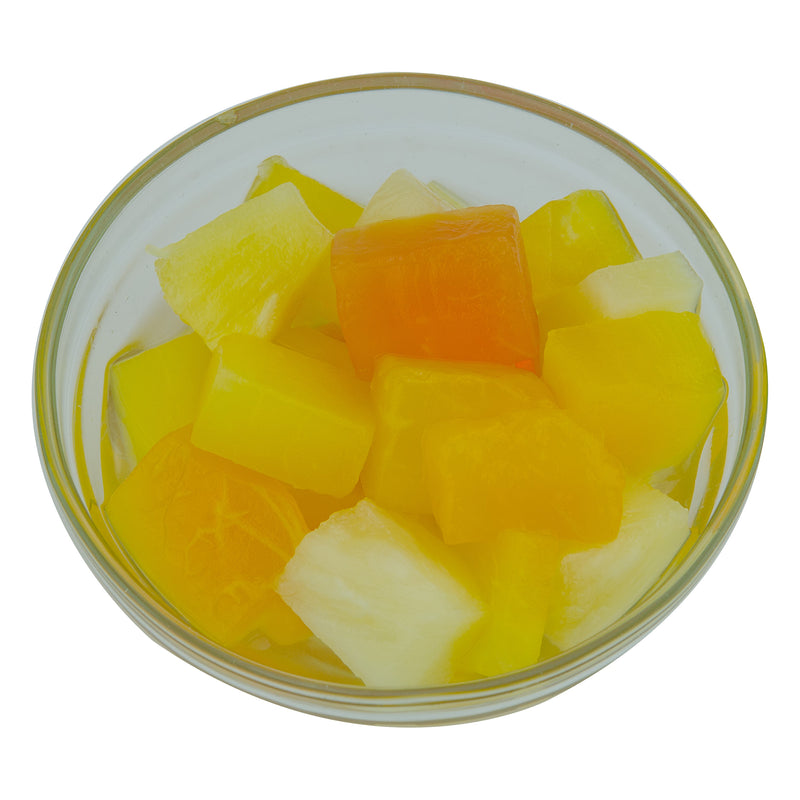 Del Monte® Tropical Fruit Salad In Light Syrup & Passion Fruit Juice Can 107 Ounce Size - 6 Per Case.