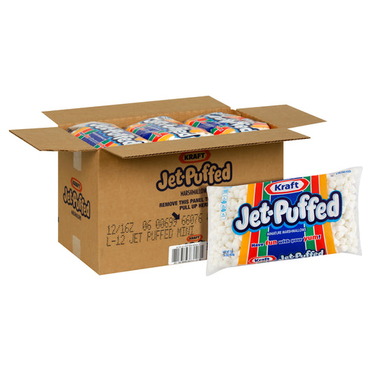 JET-PUFFED Mini Marshmallows 16 Ounce Bag 12