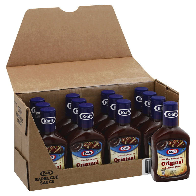 Kraft Original Barbecue Sauce, 1.125 Pound Each - 12 Per Case.