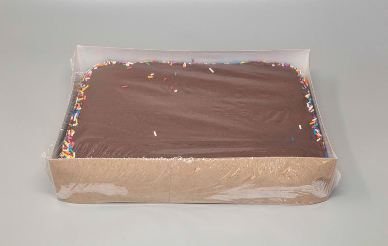 Chocolate Special Occasion Cake Sheet Pack 2.5 Pound Each - 1 Per Case.