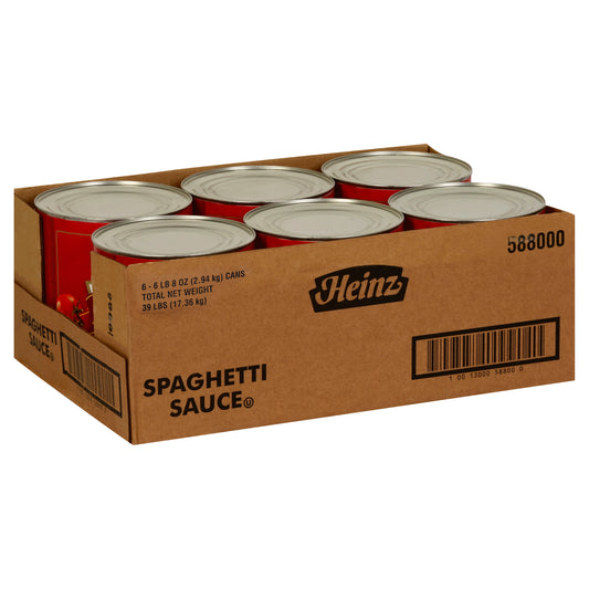 HEINZ Classic Spaghetti Sauce 104 Ounce Can 6 Per Case