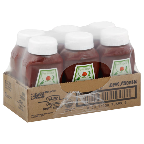 Heinz Organic Tomato Ketchup 6Pack 14 Bottles