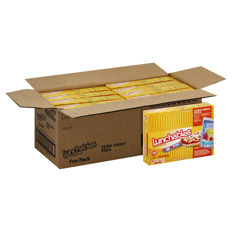 Lunchable Single Serve Cheese Pizza With Capri Sun Lunch Combination, 10.6 Ounce Size - 8 Per