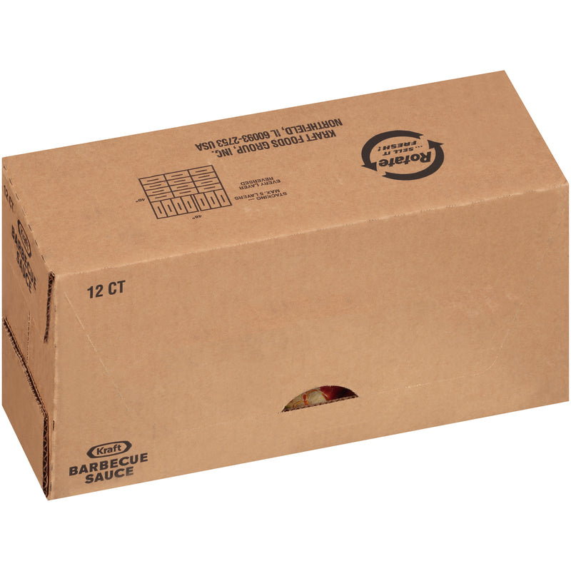 Kraft Original Barbecue Sauce, 1.125 Pound Each - 12 Per Case.