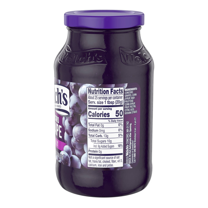 Spread Concord Grape Jelly 18 Ounce Size - 12 Per Case.