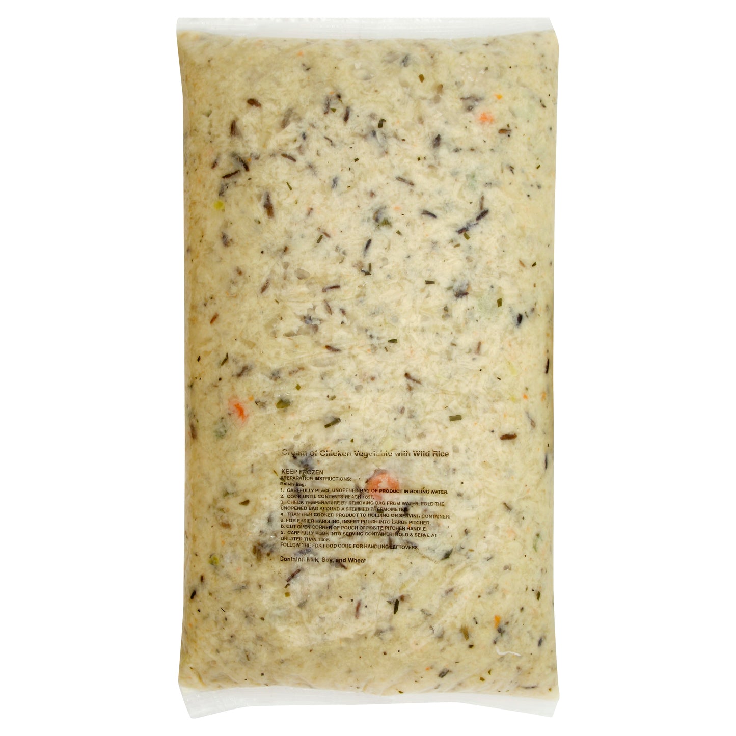 HEINZ TRUESOUPS Cream of Chicken Soup with Wild Rice 8 lb. Bag 4 Per Case