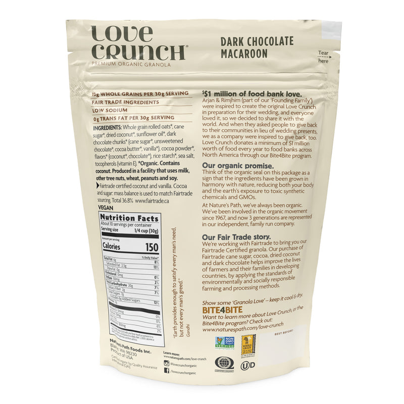 Love Crunch Love Crunch Choco Macaroon Granola 11.5 Ounce Size - 6 Per Case.