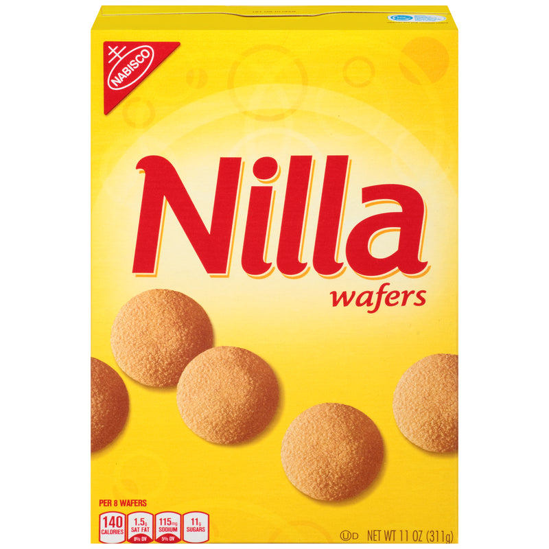 Nilla Wafer Cookies 11 Ounce Size - 12 Per Case.