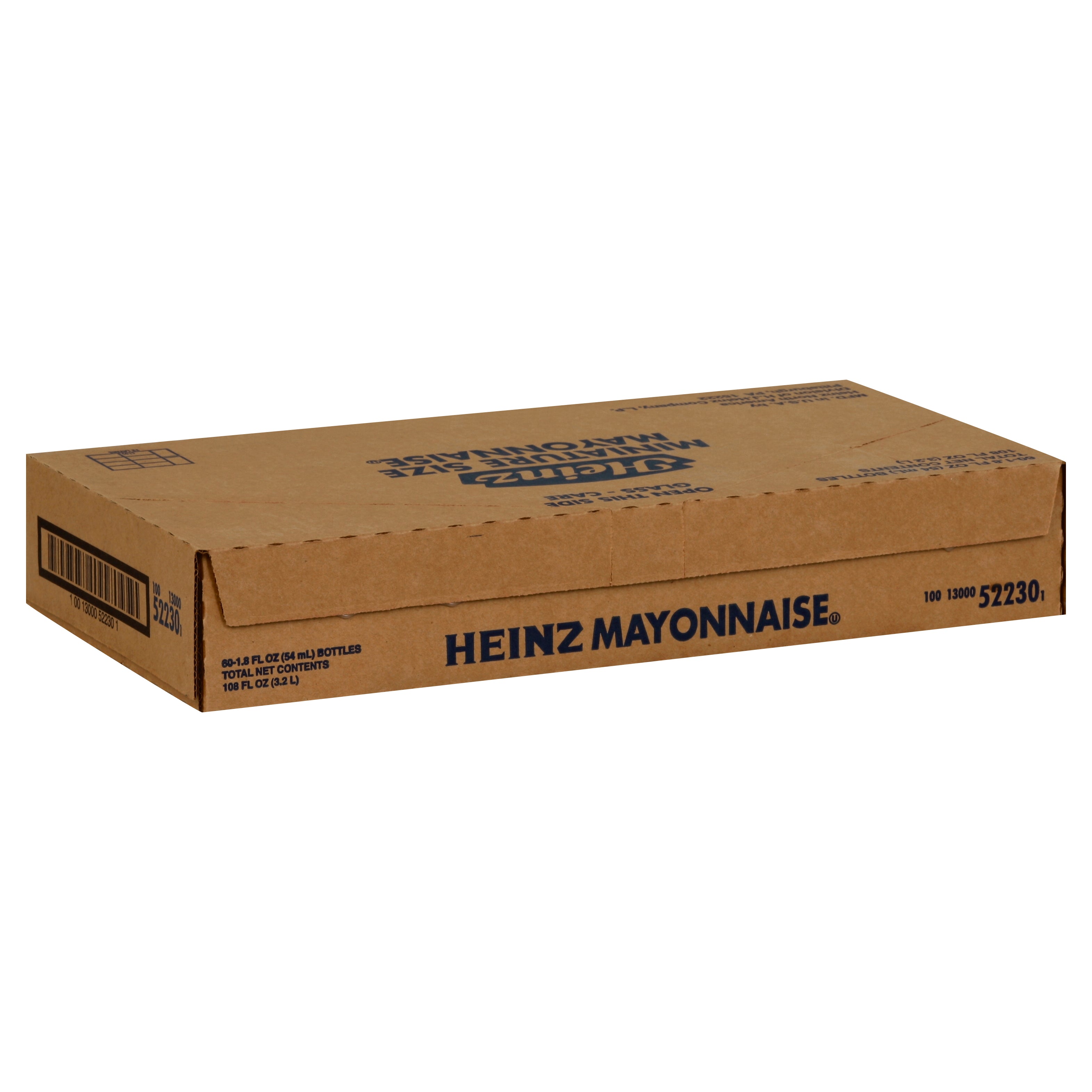HEINZ Single Serve Mayonnaise 1.8 Ounce Roomservice Bottle 60 Per Case