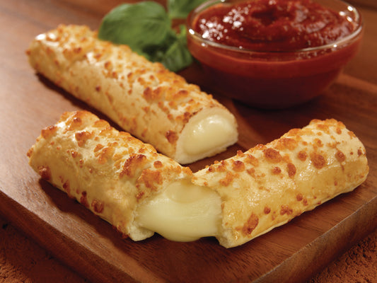 The Max Maxstix Whole Grain Child Nutrition Mozzarella Breadstick 1.93 Ounce Size - 192 Per Case.