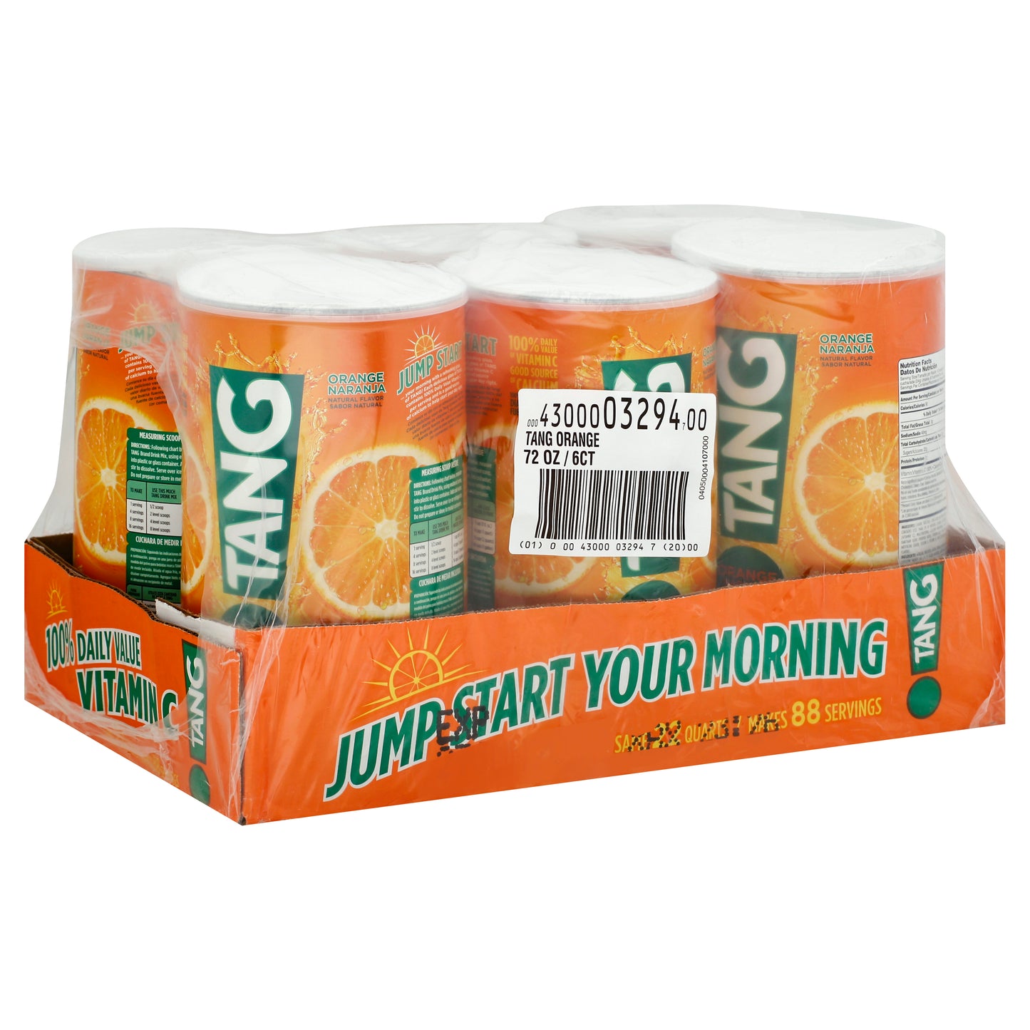 Tang Beverage Tang Orange Oz, 4.5 Pound Each - 6 Per Case.