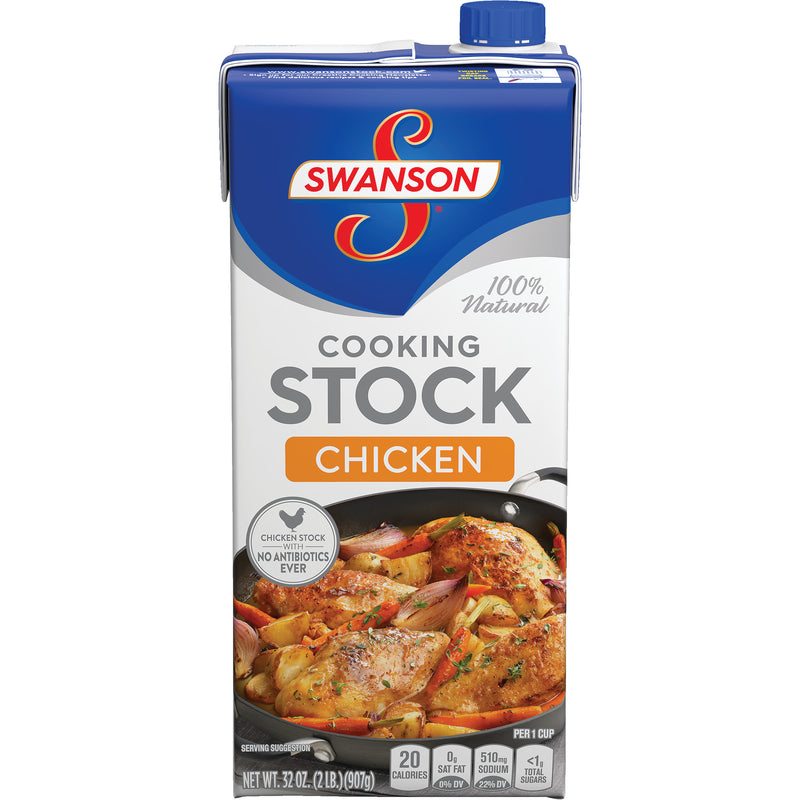 Swanson Broth Chicken 32 Ounce Size - 12 Per Case.