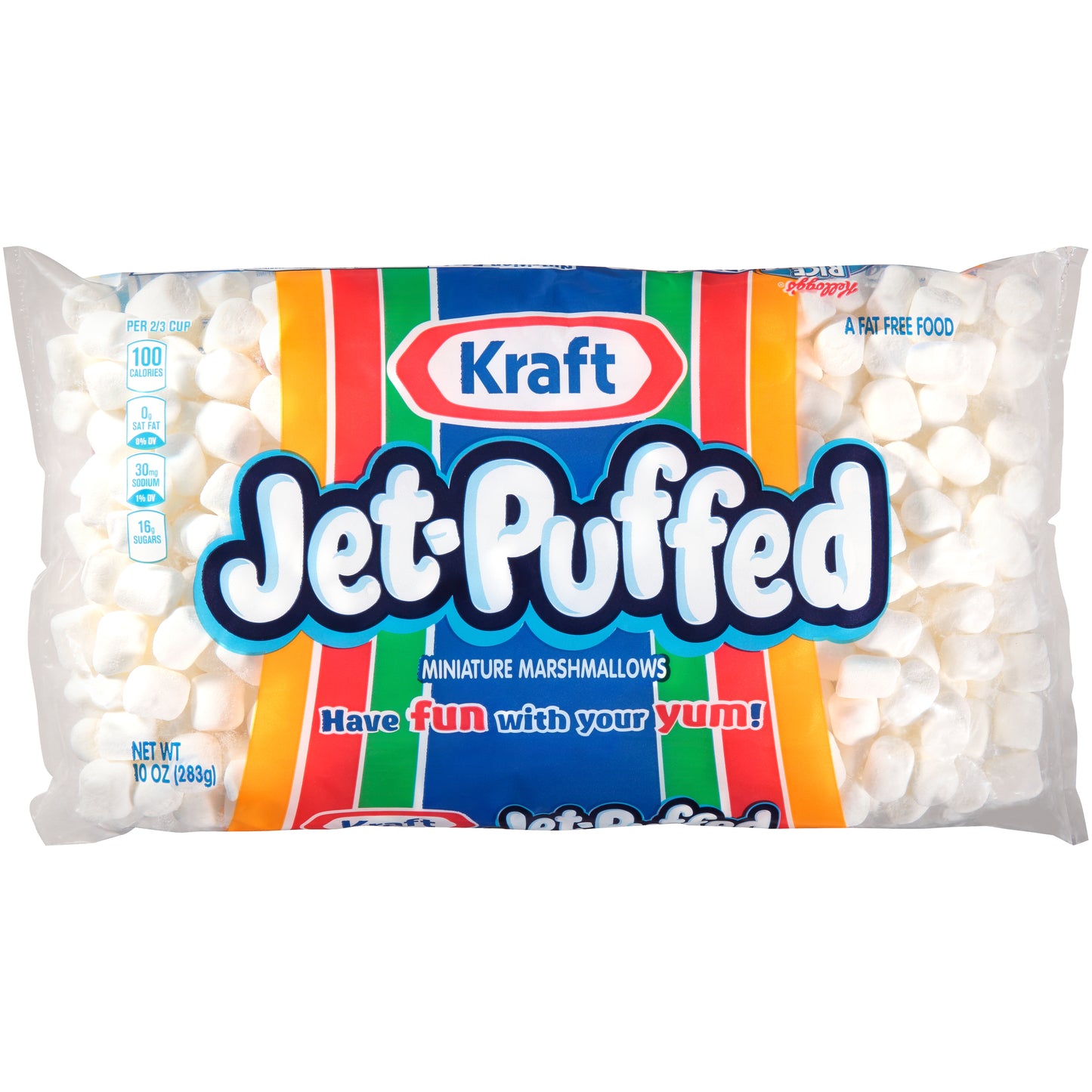 JET-PUFFED Mini Marshmallows 10 Ounce Bag 24