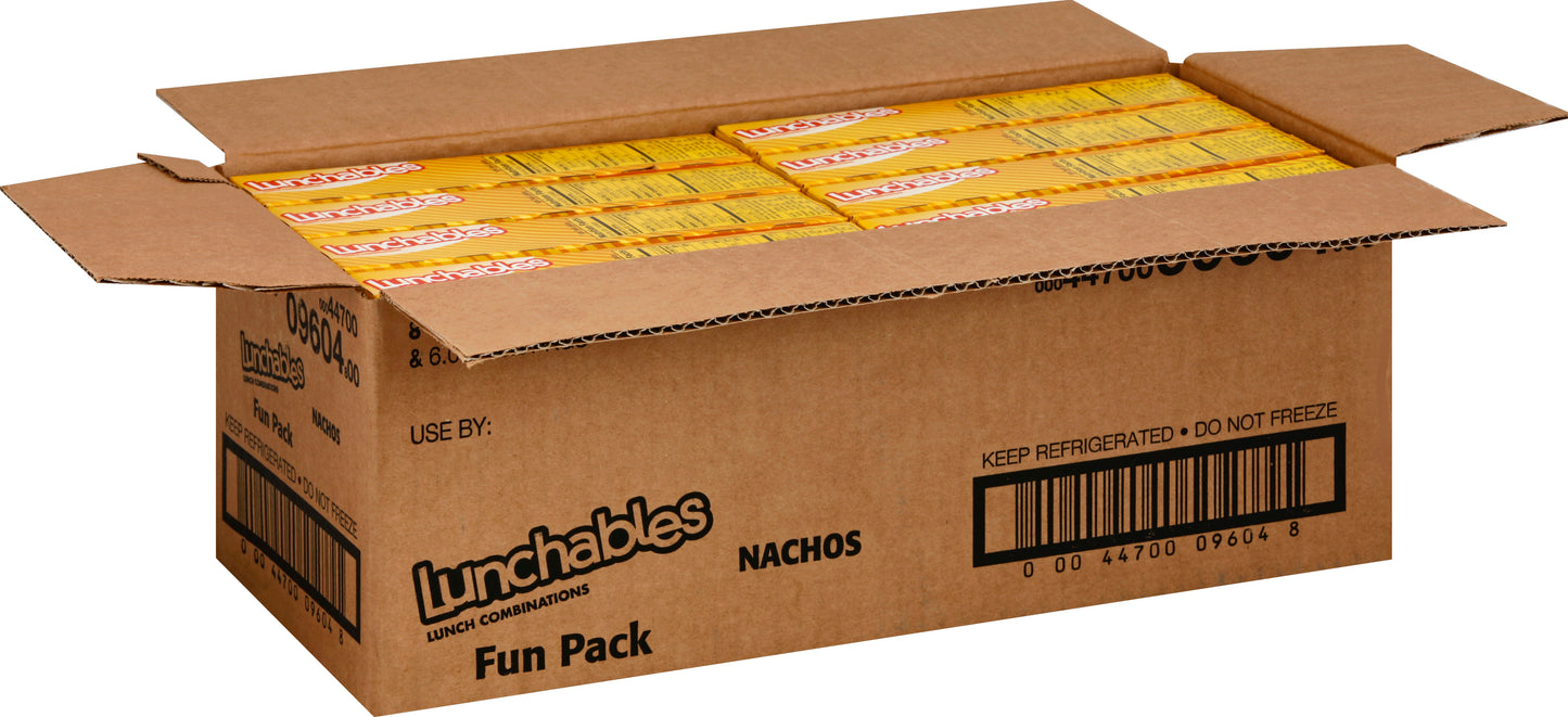 Lunchable Single Serve Nacho With Capri Sun Lunch Combination, 10.7 Ounce Size - 8 Per Case.