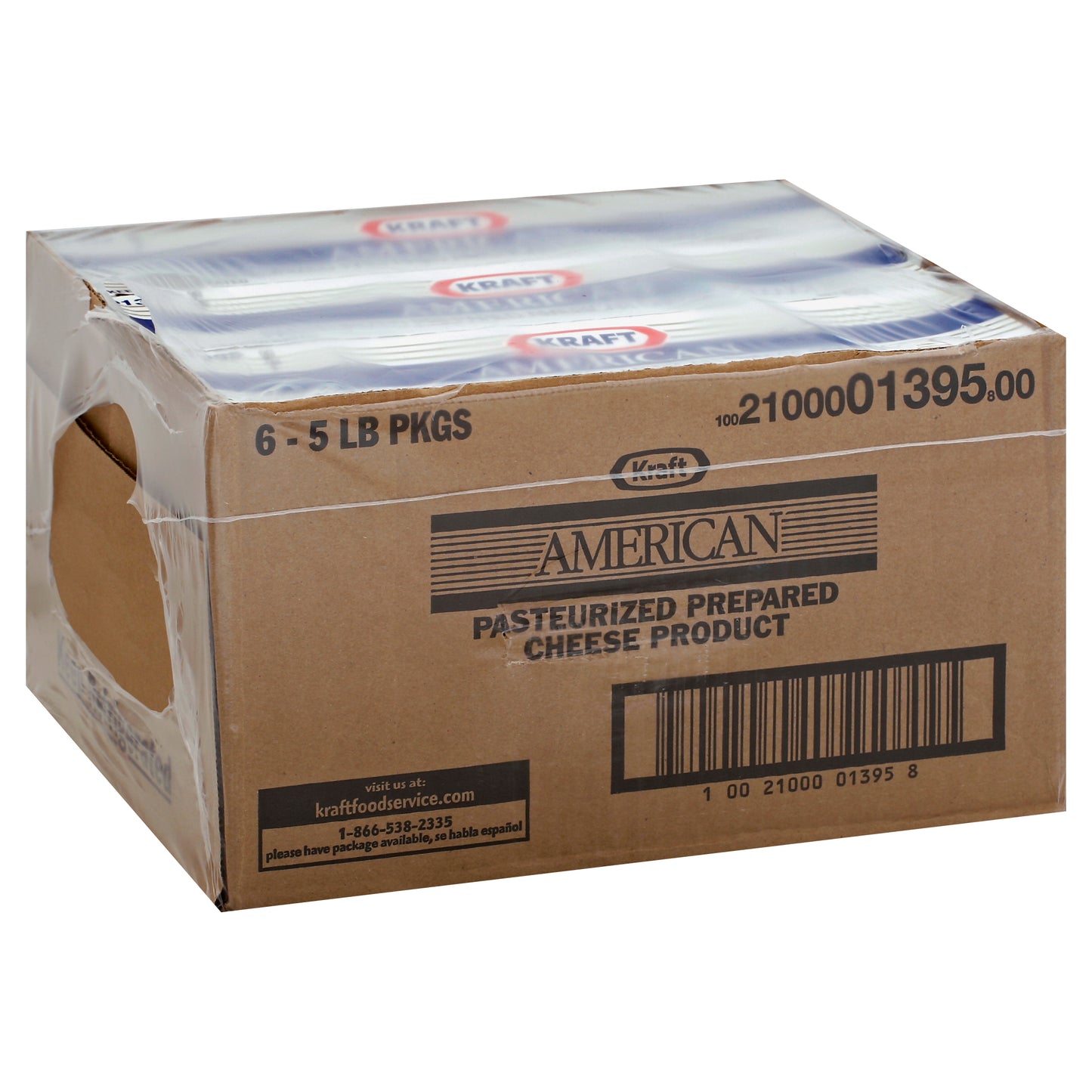 KRAFT American Cheese 5 lb. Loaf