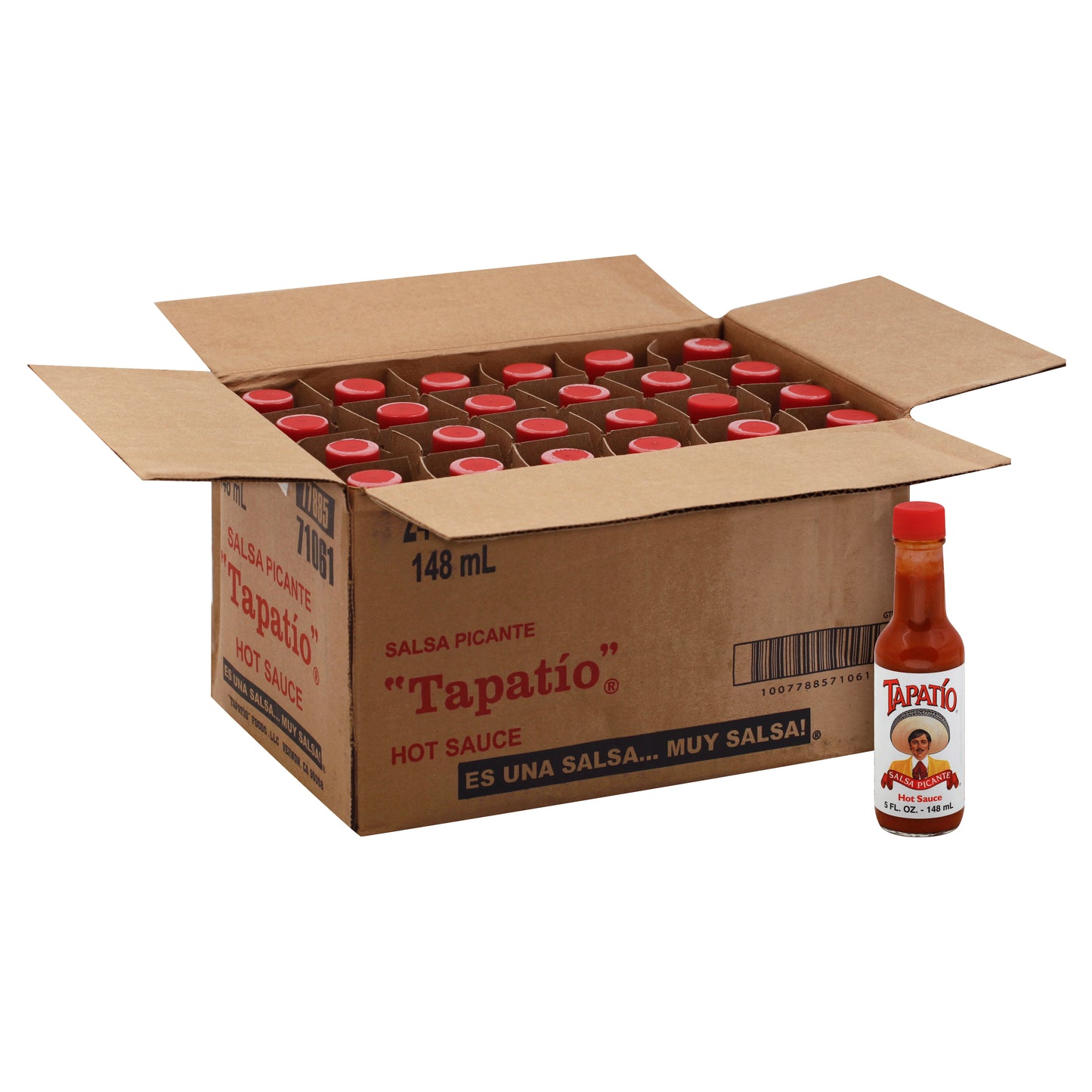 TAPATIO Hot Sauce 5 Ounce Bottles 24