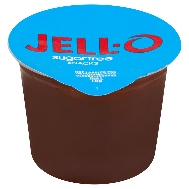 Jell-O Ready To Eat Dessert Chocolate Sugar Free Pudding, 14.5 Ounce Size - 6 Per Case.