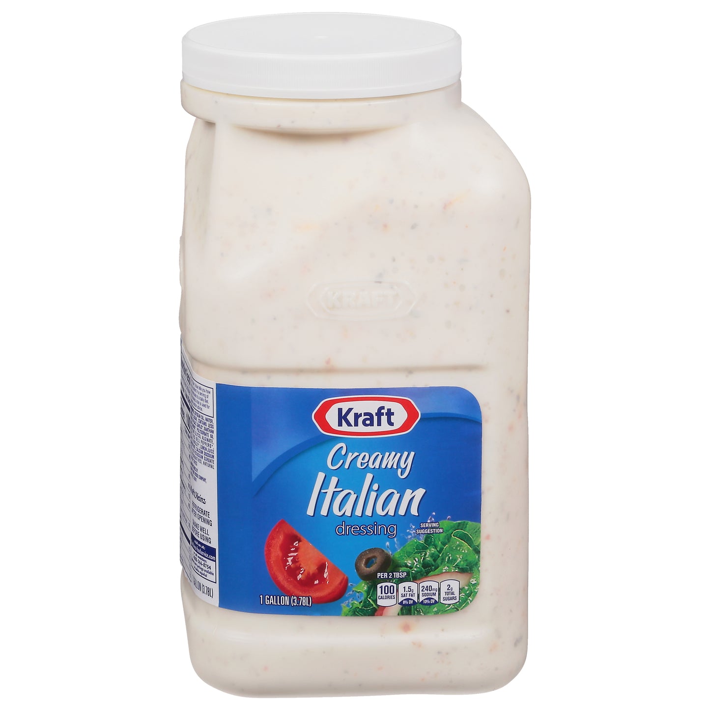 KRAFT Creamy Italian Salad Dressing 1 gal. Jugs 4 Per Case