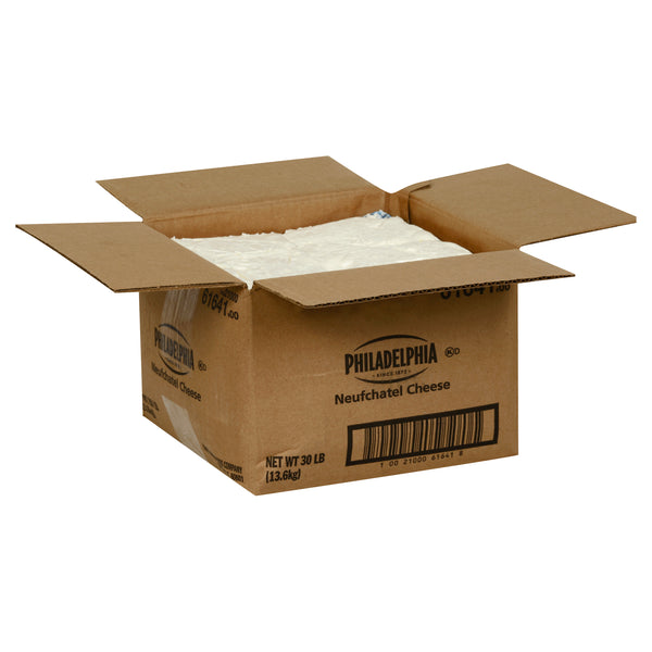 PHILADELPHIA Neufchatel Cheese 30 lb. Carton 1)