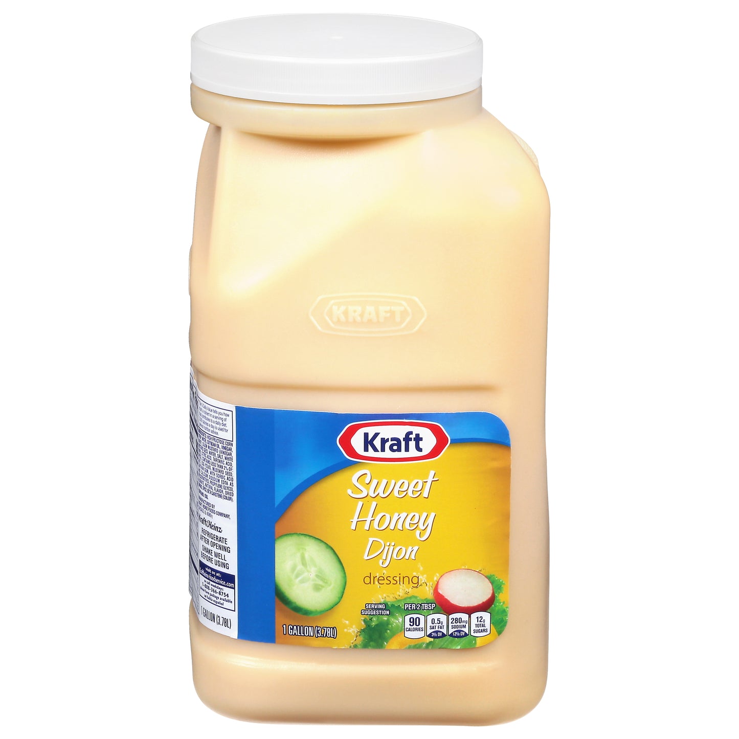 KRAFT Sweet Honey Dijon Dressing 1 gal. Jugs 4 Per Case