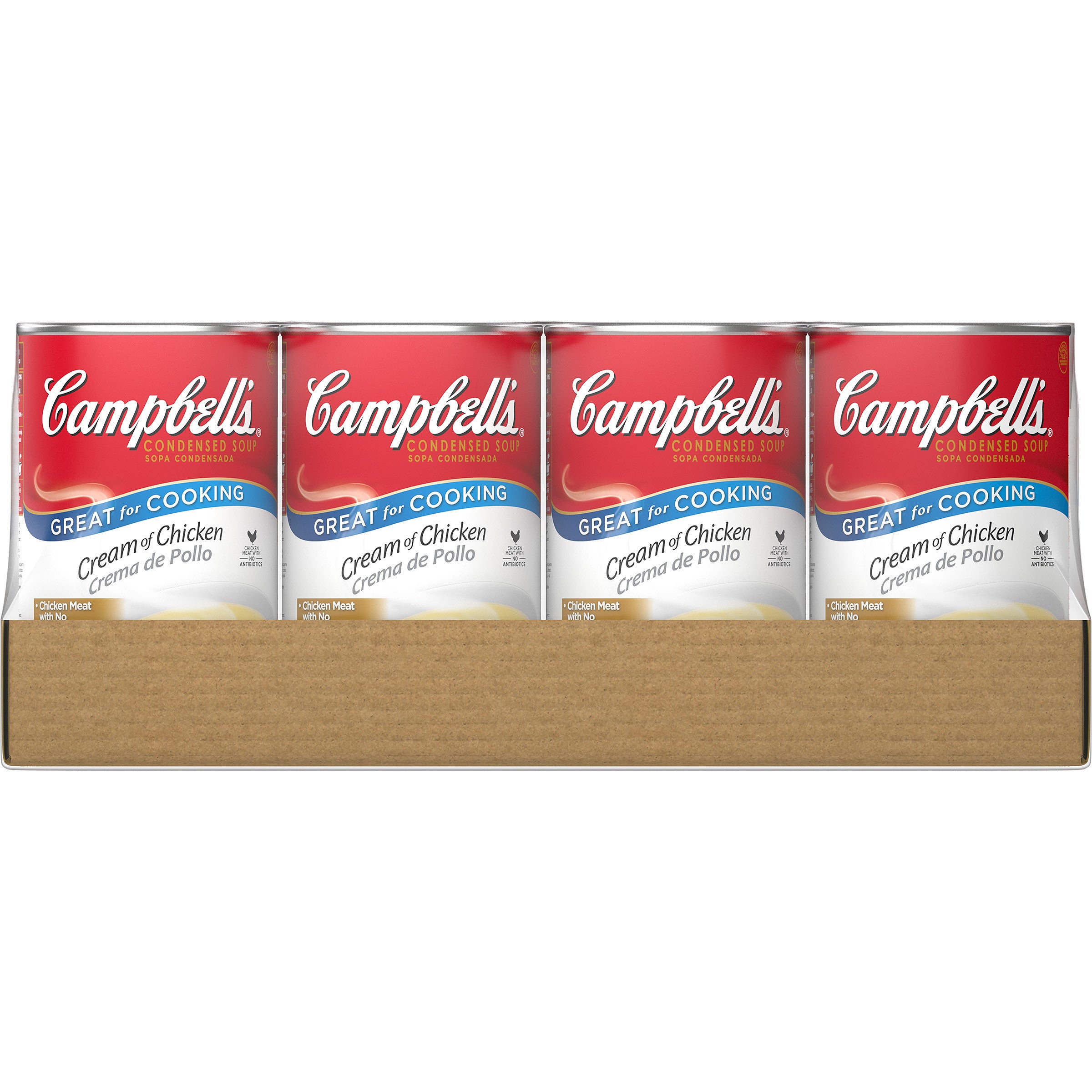 Campbell's Soup Cream Of Chicken Condensed 50 Ounce Size - 12 Per Case.