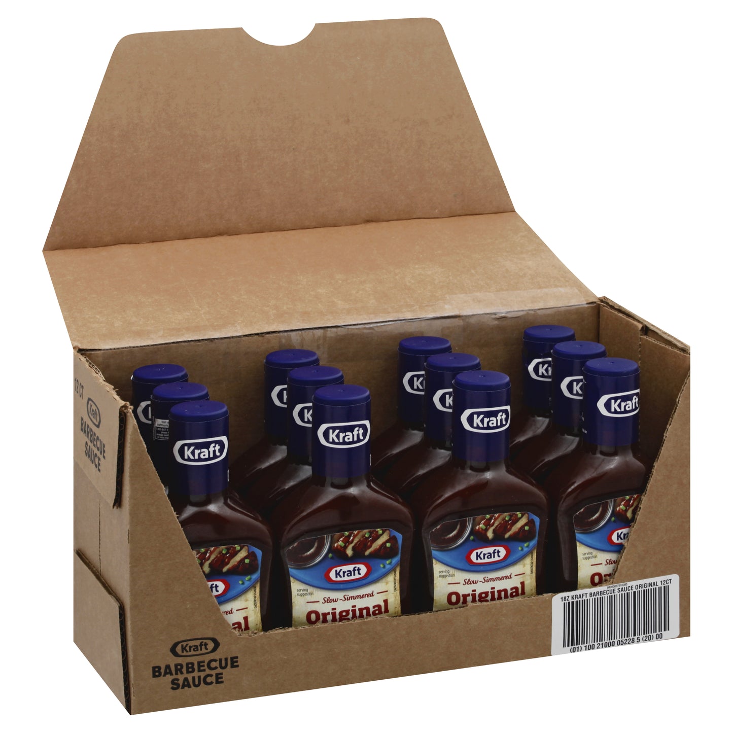 Kraft Original Barbecue Sauce, 1.125 Pound Each - 12 Per Case.