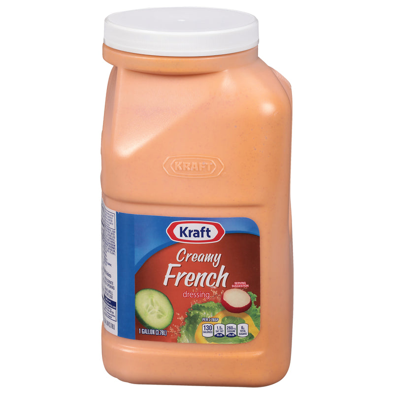 KRAFT Creamy French Salad Dressing 1 Gal. Jugs 4 Per Case