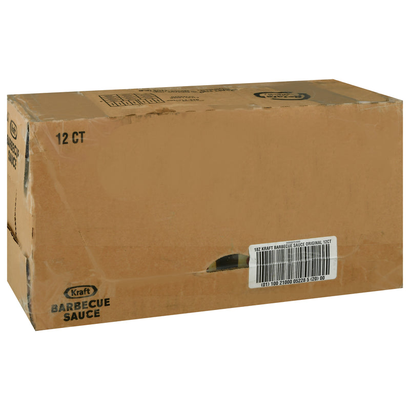 Kraft Original Barbecue Sauce, 1.125 Pound Each - 12 Per Case.