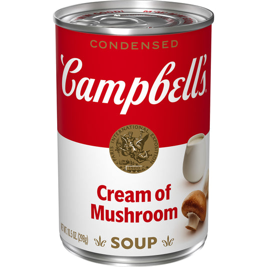 Campbell's Soup Cream Of Mushroom 10.5 Ounce Size - 48 Per Case.