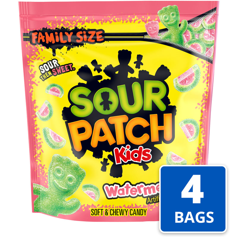 Lb Sour Patch Kids Wtrmln Bag 1.8 Pound Each - 4 Per Case.