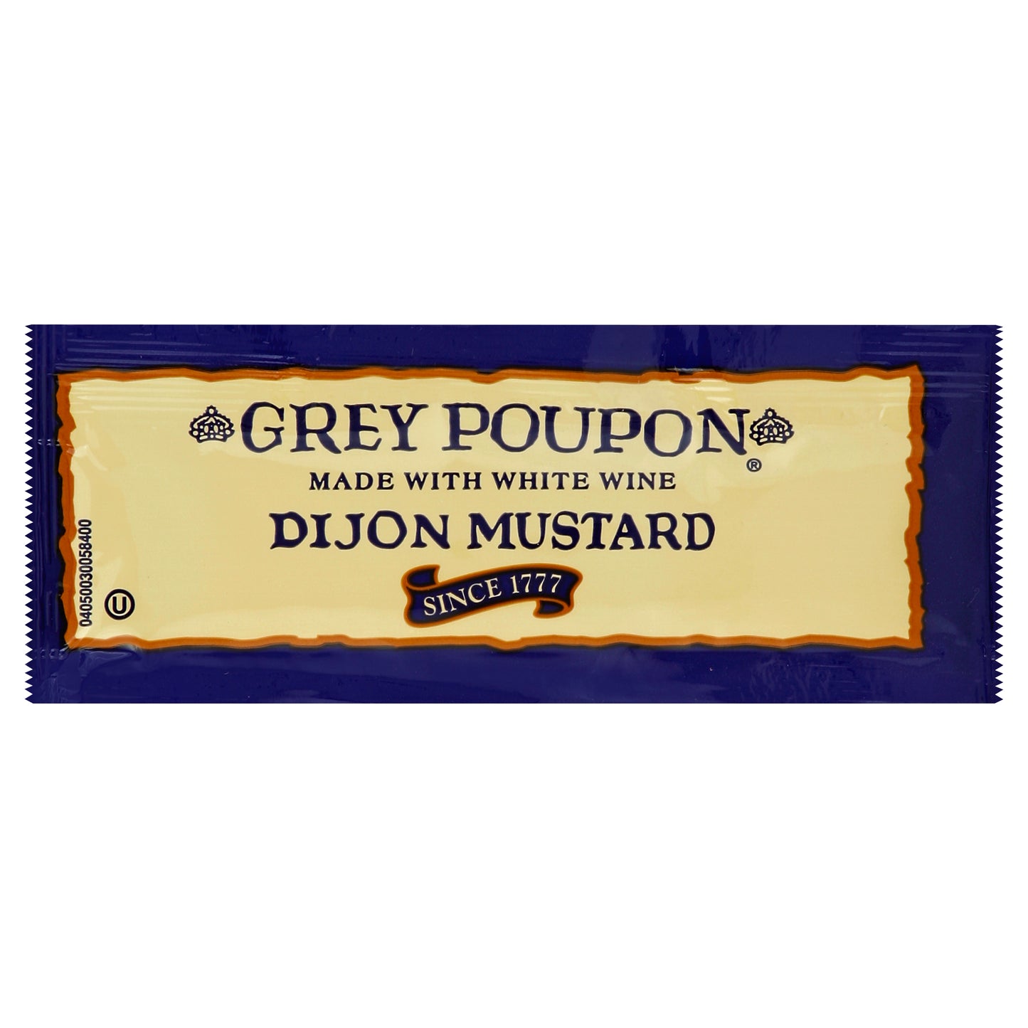 GREY POUPON Single Serve Dijon Mustard 0.25 Ounce Packets 200 Per Case