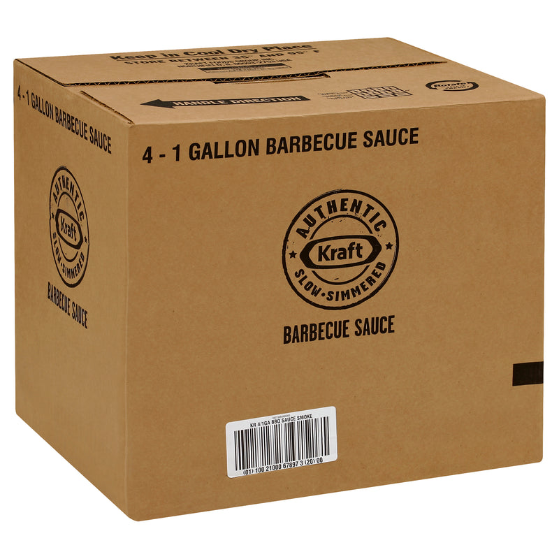 KRAFT Smoky BBQ Sauce 1 gal. Jugs 4 Per Case