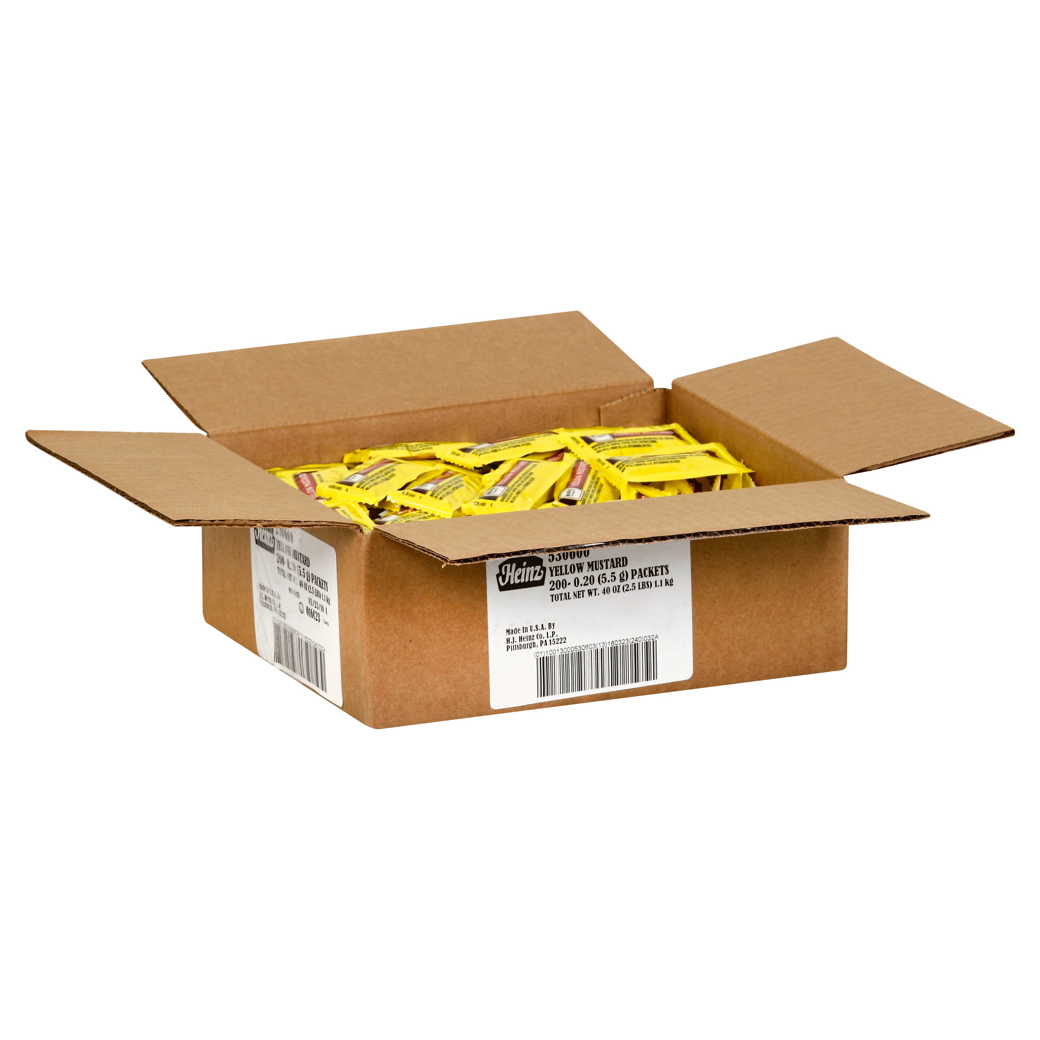 Heinz Yellow Mustard 200 Case Pack
