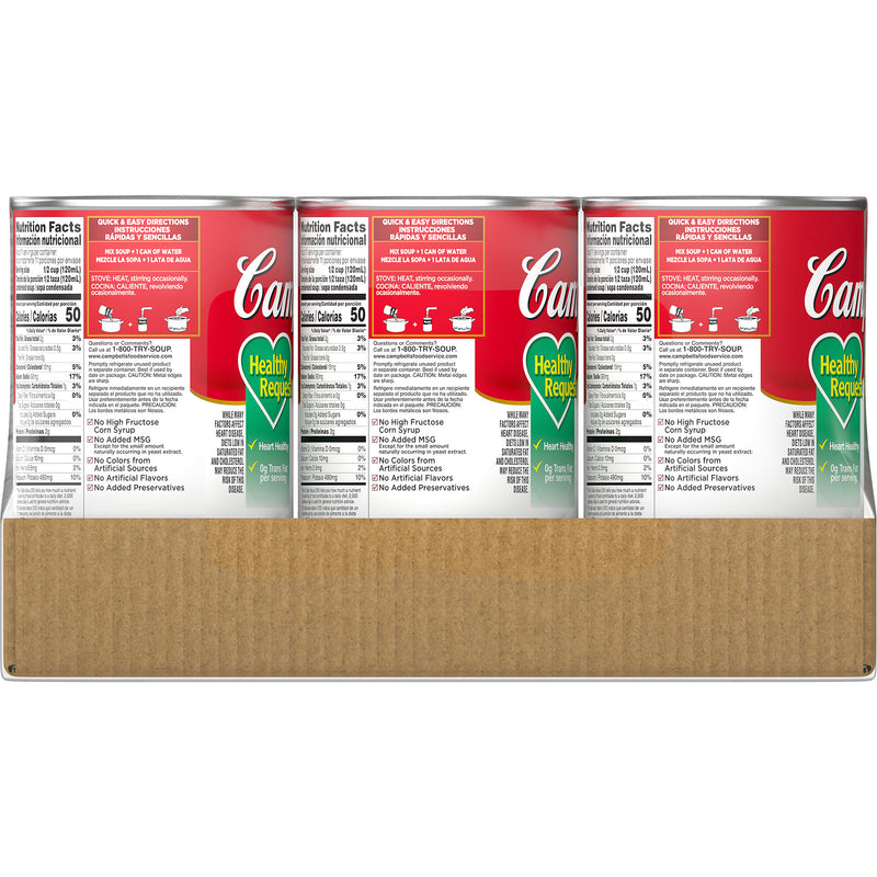 Campbell's Soup Healthy Request Chicken Noodle 50 Ounce Size - 12 Per Case.