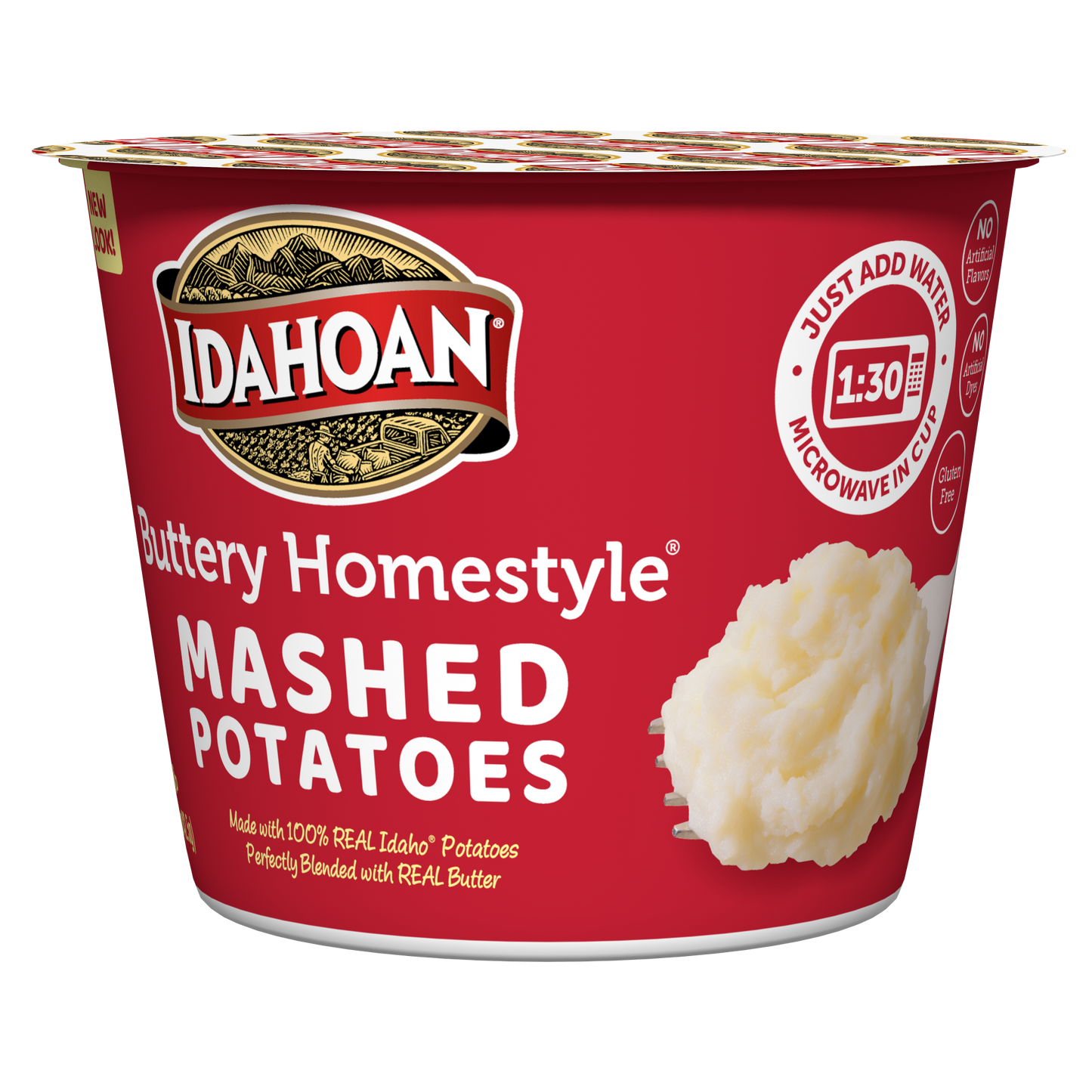 Idahoan Foods Butterfly Homestyle 1.5 Ounce Size - 10 Per Case.