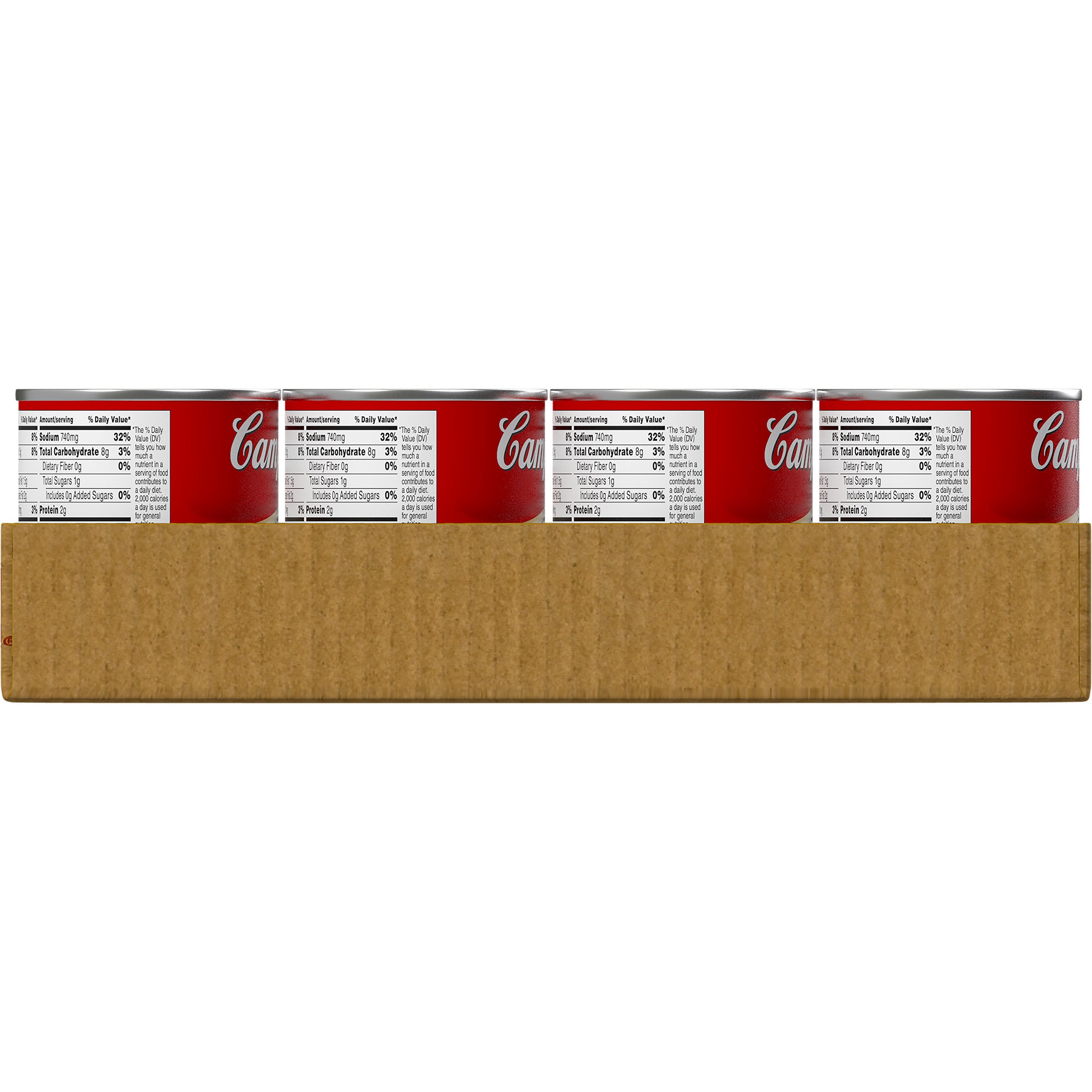 Campbell's Soup Ready To Serve Easy Open Cream Of Chicken 7.25 Ounce Size - 24 Per Case.