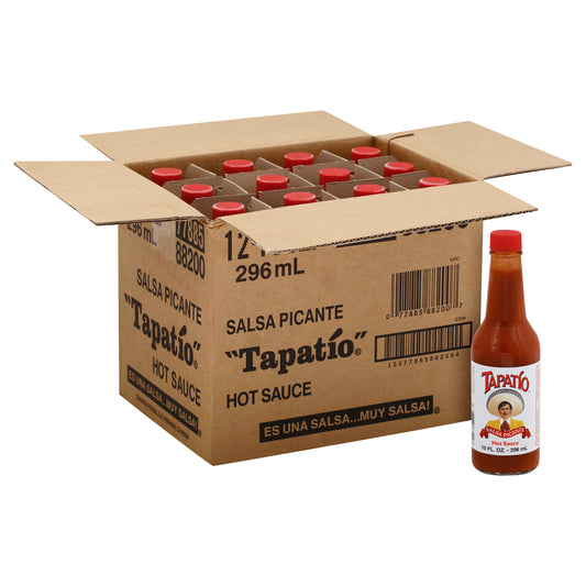 TAPATIO Hot Sauce 10 Ounce Bottles 12