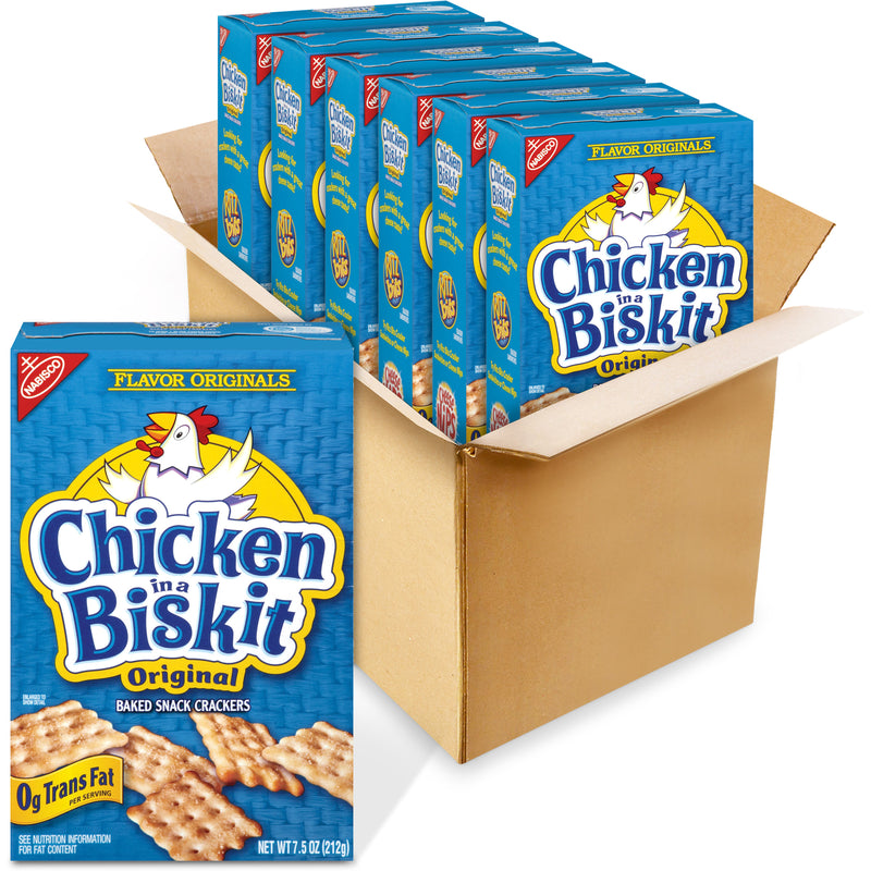 Chicken In A Biskit Original 7.5 Ounce Size - 6 Per Case.