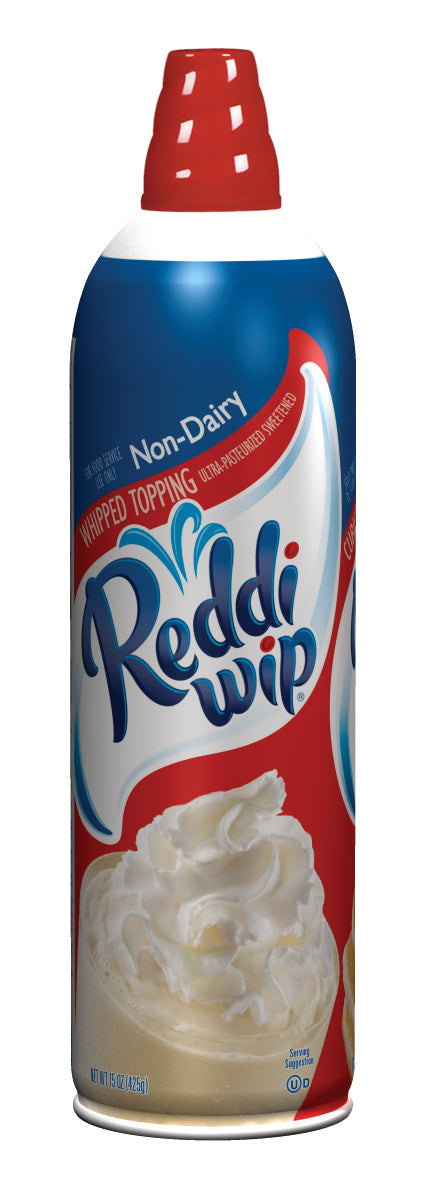 Reddi Whip Nondairy Aerosol Reddi-Whip 15 Ounce Size - 12 Per Case.