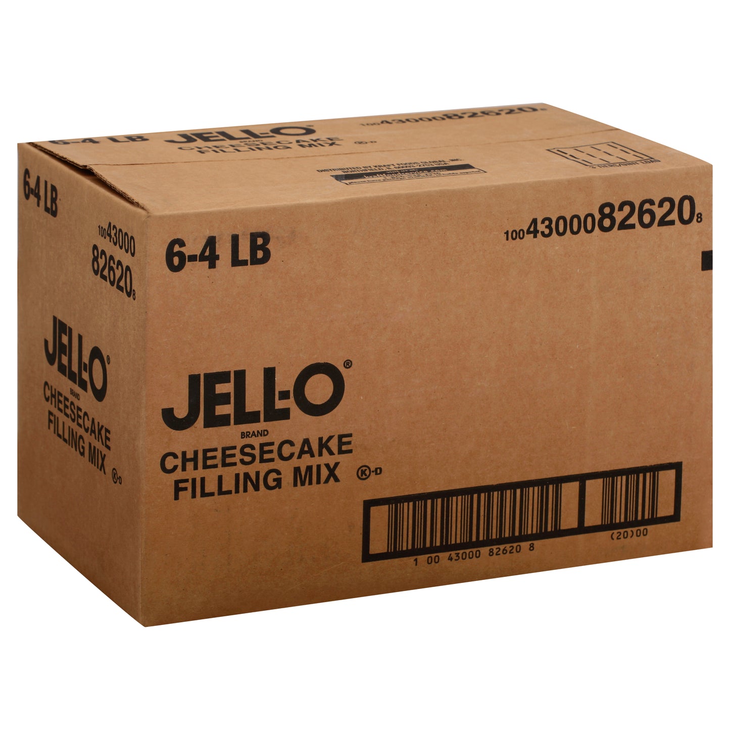 JELL-O Cheesecake Filling Mix 4 lb. Pouch 6 Per Case