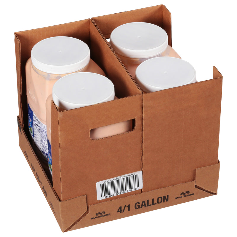 KRAFT Thousand Island Dressing 1 gal. Pourable Jugs 4 Per Case