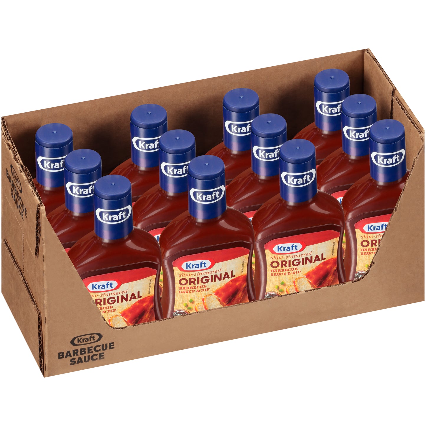 Kraft Original Barbecue Sauce, 1.125 Pound Each - 12 Per Case.