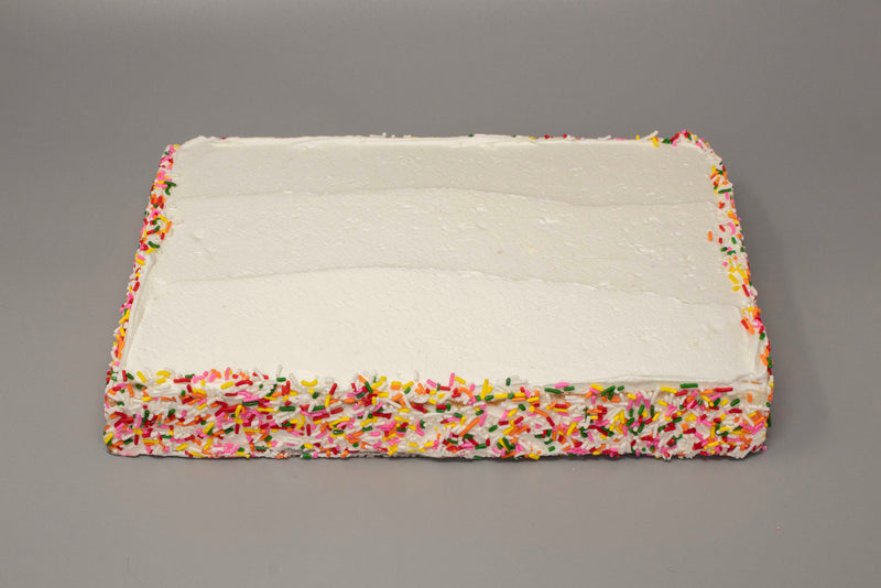 White Special Occasion Cake Sheet Pack 2.5 Pound Each - 1 Per Case.